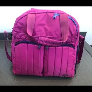 Lug Boxer Bag Pink